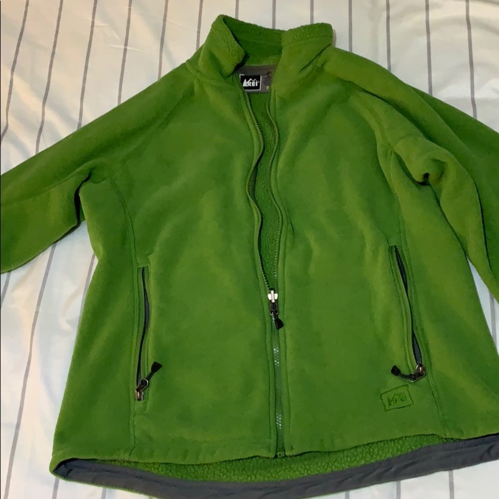 Guc M Rei full zip fleece jacket